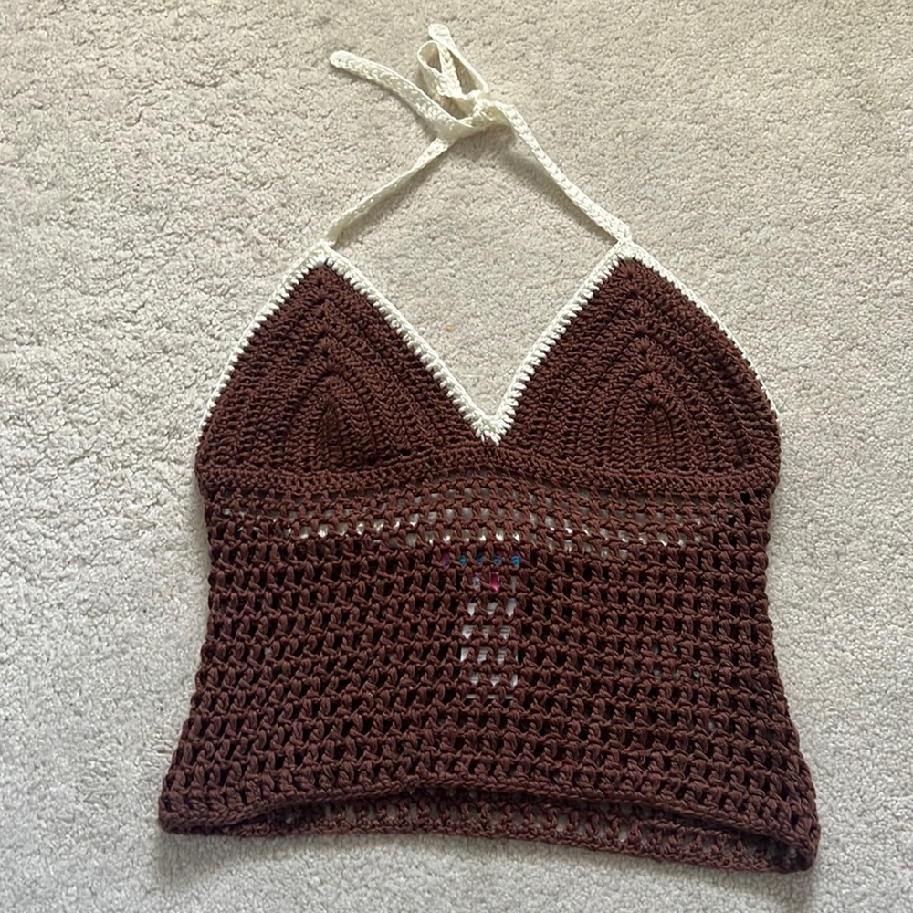 Edikted crochet halter top